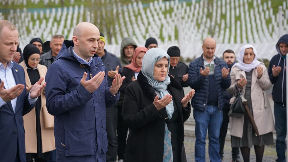 Zastupnik u Parlamentu Federacije i bivši delegat u Domu naroda BiH u Potočarima