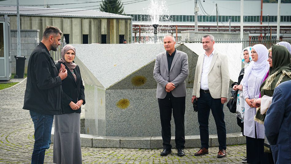 Ministrica za odgoj i obrazovanje Kantona Sarajevo posjetila Memorijalni centar Srebrenica