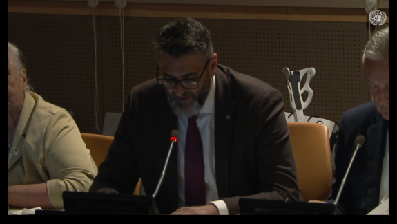 The Director of the Srebrenica Memorial, dr. Emir Suljagic's speech at the United Nations