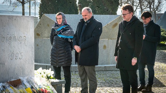 Novoimenovani ambasador Švicarske konfederacije u Bosni i Hercegovini u Potočarima