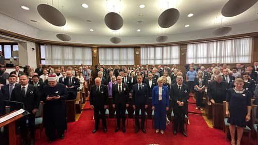 U Hrvatskome saboru održan komemorativni skup povodom dana sjećanja na genocid u Srebrenici